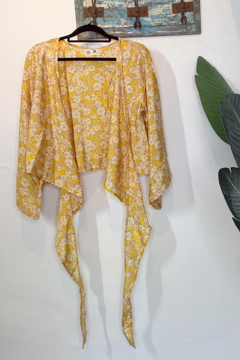 Sari Waterfall Wrap
