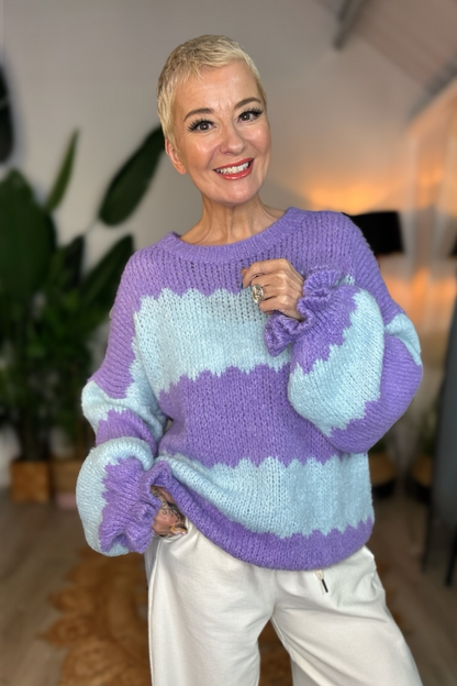 Zig & Zag Striped Jumper