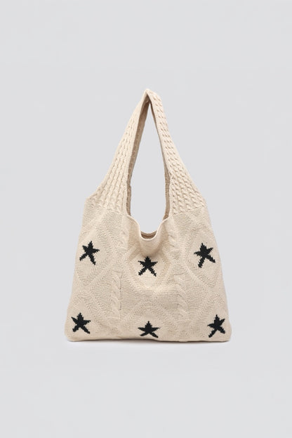 Evie Starry Knitted Bag