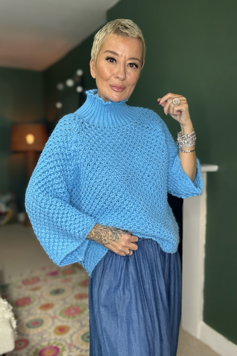 Camden Funnel Neck Jumper