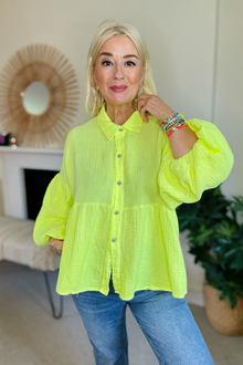 Neon Smock Shirt