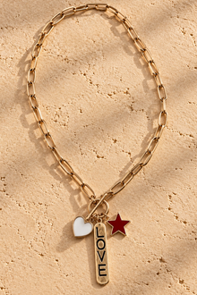 LOVE Star Necklace
