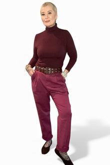 Frill Pocket Barrel Leg Trousers