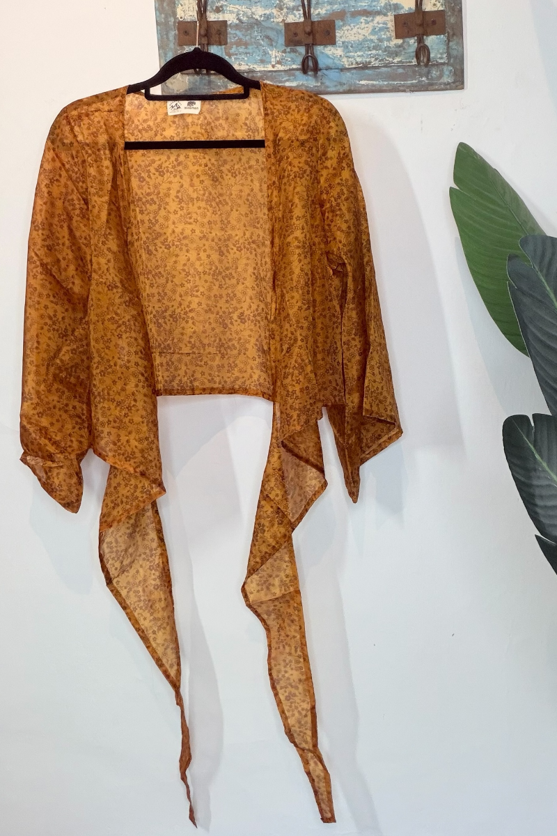 Sari Waterfall Wrap