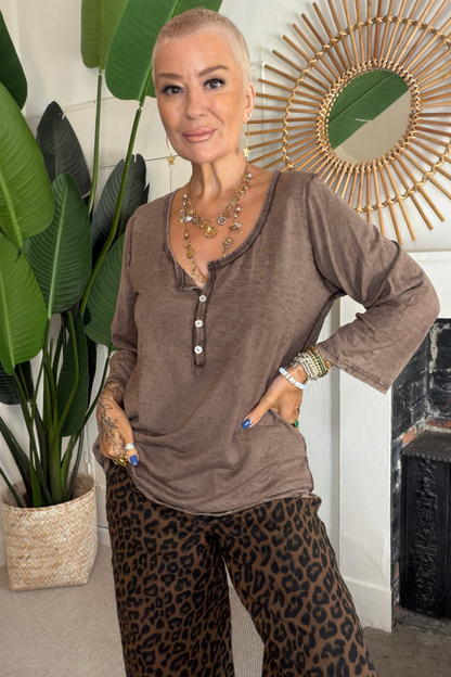 Juno Cotton Henley