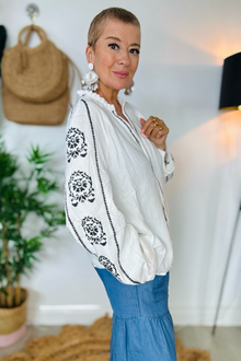 Emily Embroidered Blouse