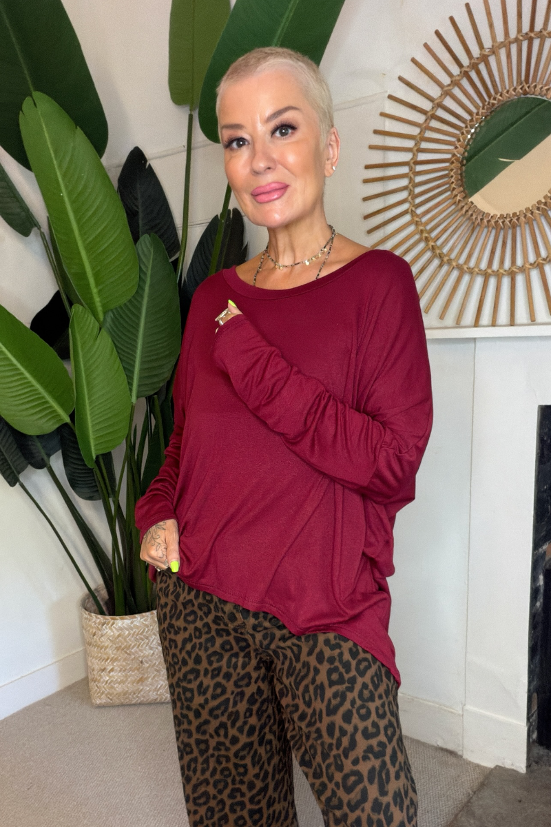 Megan Jersey Top