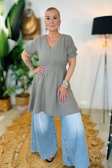 Bibi Cotton Tunic Dress
