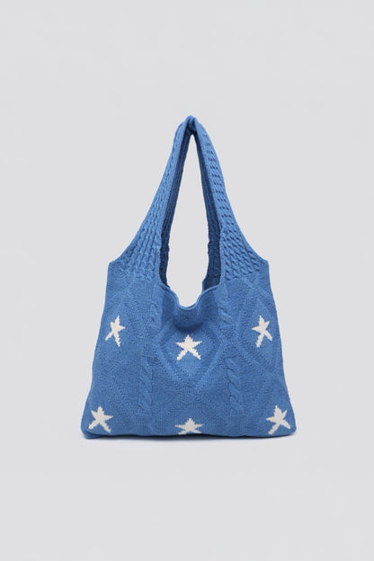 Evie Starry Knitted Bag