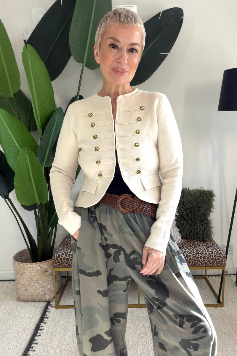 Military Cardigan