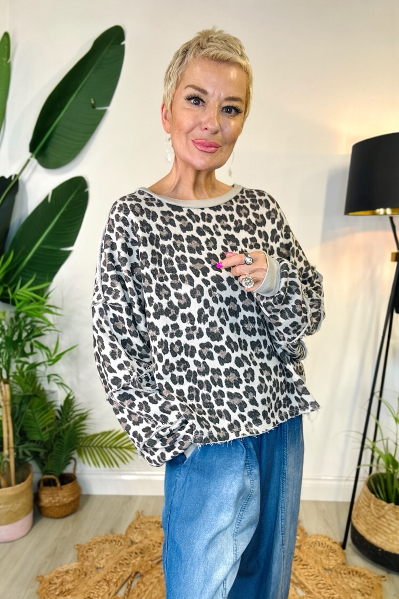 Chelsea Leopard Jumper