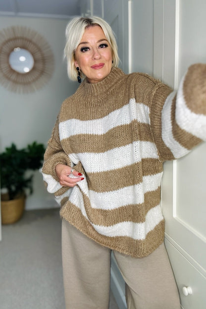 Emilee Oversized Stripe Jumper