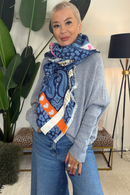 The Big Scarf - Paisley