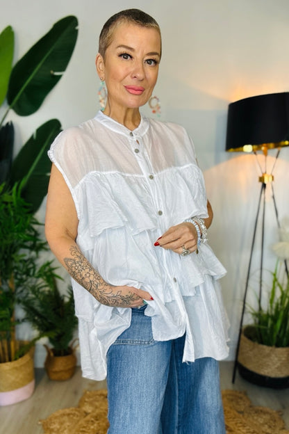 Harmony Ruffle Blouse