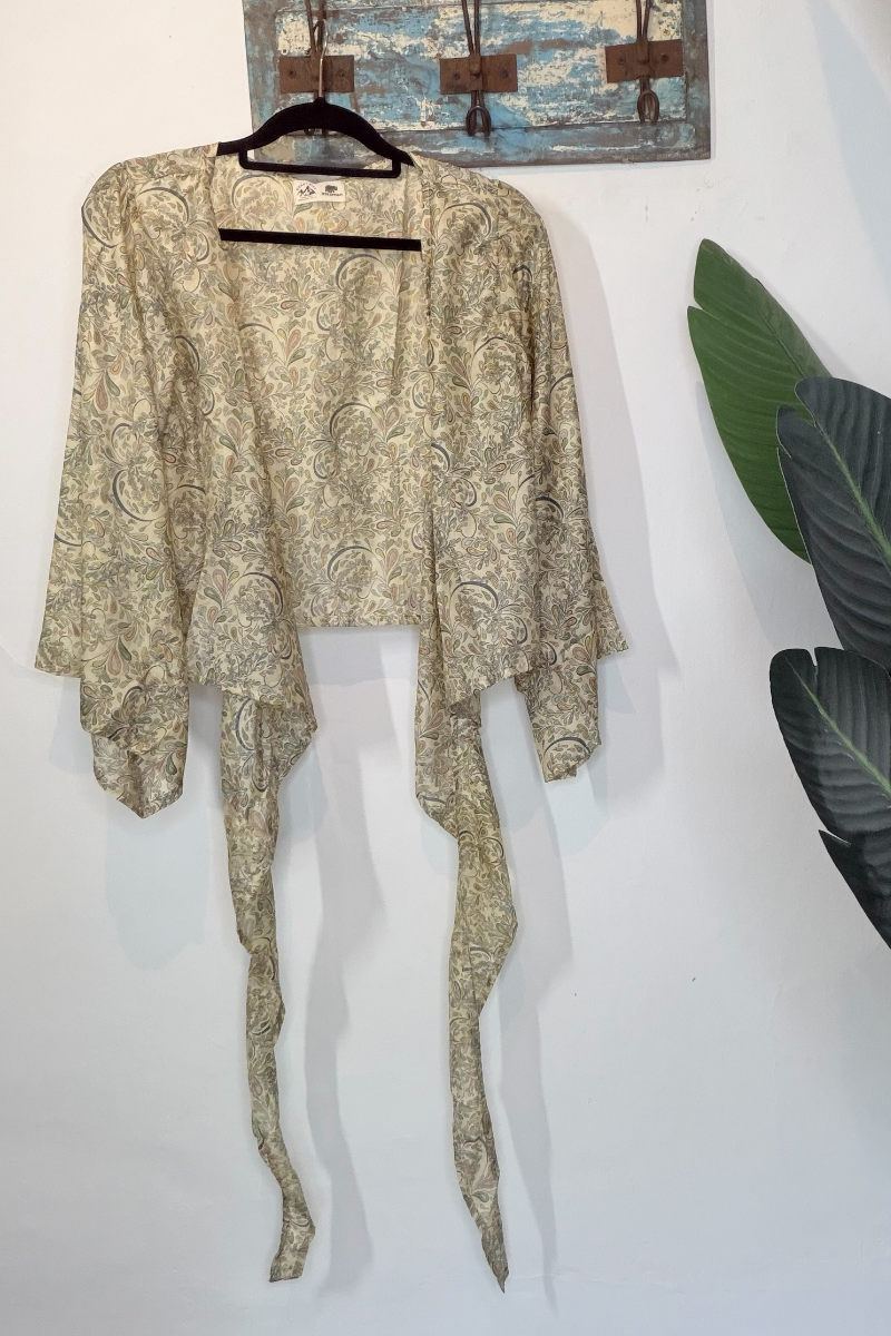 Sari Waterfall Wrap
