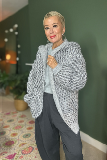 Hooded Heavyweight Cardigan