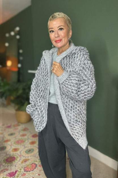 Hooded Heavyweight Cardigan