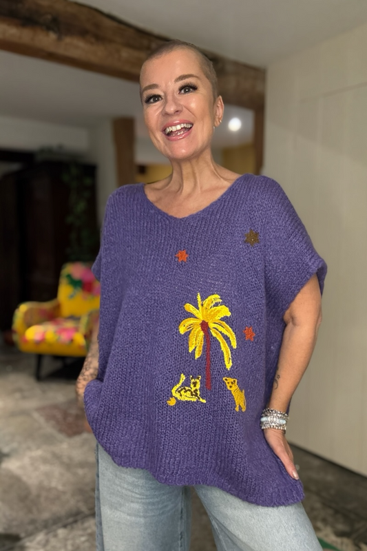Safari Sleeveless Jumper