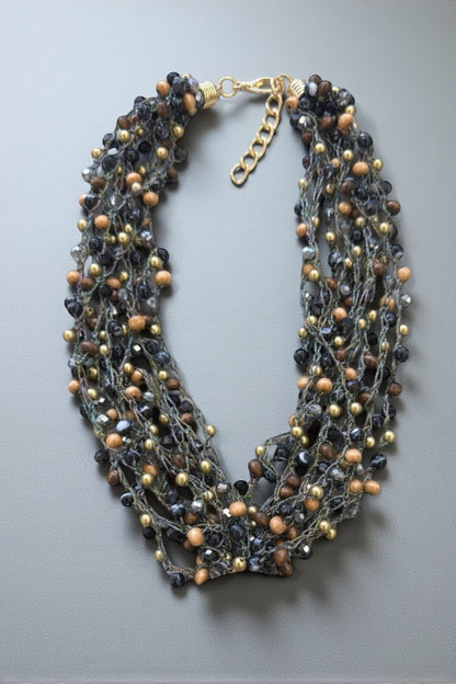Beba Multi Strand Short Necklace