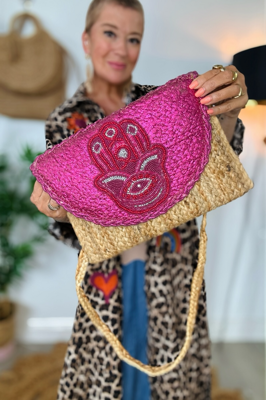 Hamsa Hand Bag