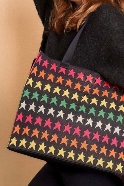 Constellation Large Tote - Navy Star