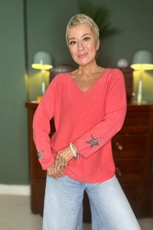 Clara Star Sleeve Knit