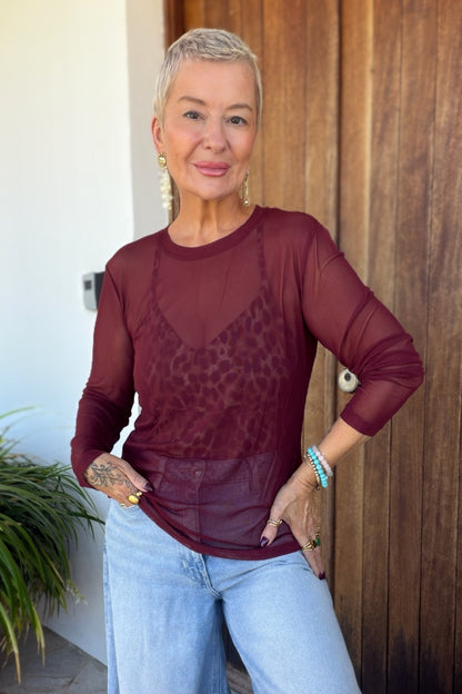 Layer Up Mesh Top
