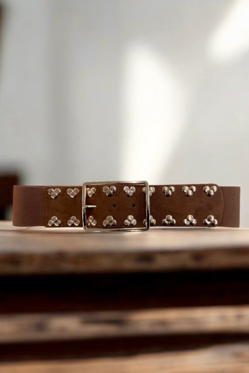 Rhodes Elasticated Studded Belt