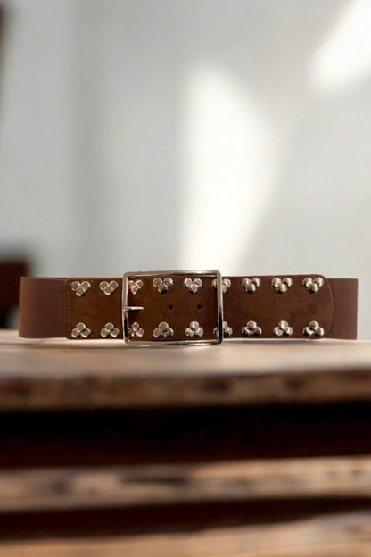 Rhodes Elasticated Studded Belt