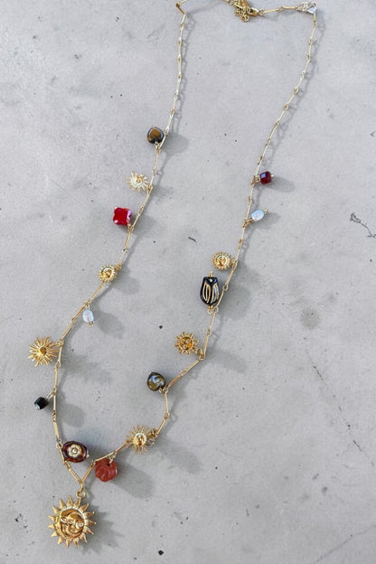 Golden Sol Charm Chain