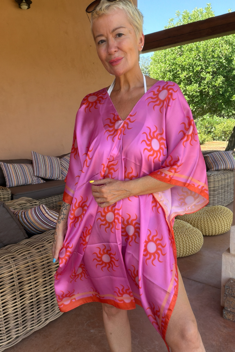 Sunwashed Kimono - Sun