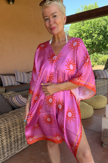Sunwashed Kimono - Sun