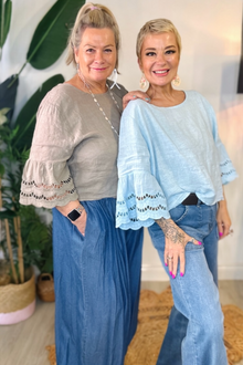 Olia Linen Top
