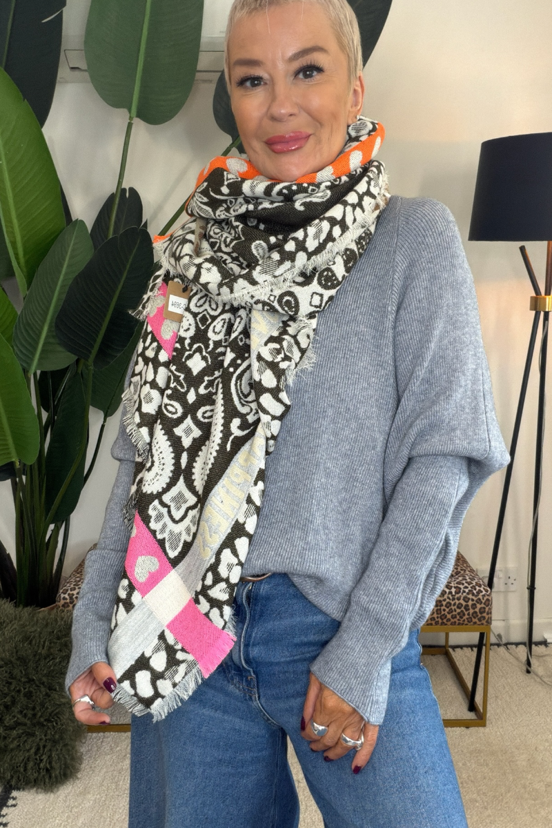 The Big Scarf - Paisley