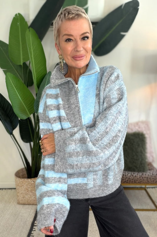 Skye Colourblock Knit