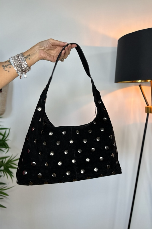Ginny Studded Shoulder Bag