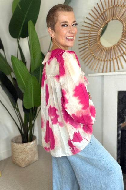 Tie Dye Blouse