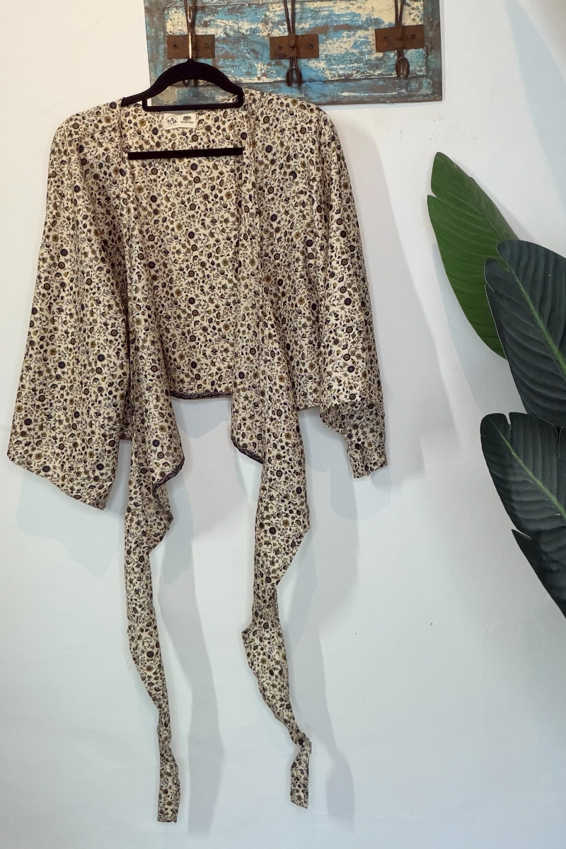 Sari Waterfall Wrap