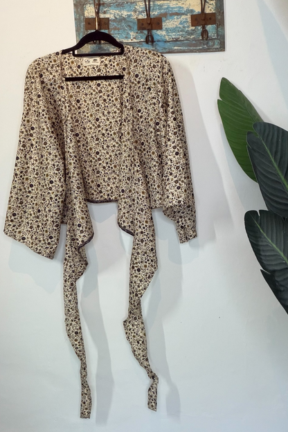 Sari Waterfall Wrap