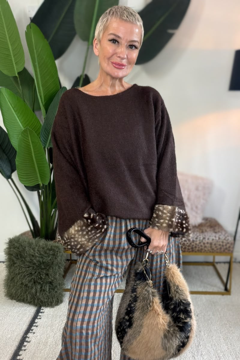 Fawn Cuff Knit