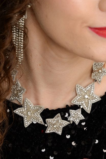 My Doris Silver Star Necklace