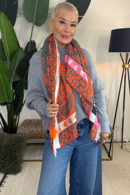 The Big Scarf - Paisley
