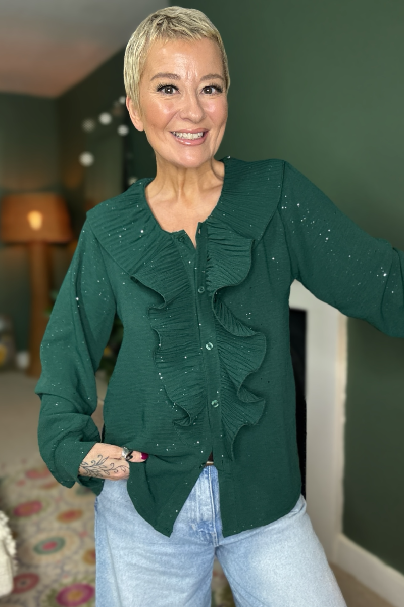 Freida Ruffle Blouse