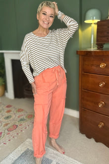 Asha Relaxed Fit Cargo Sweatpants