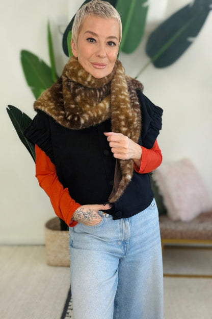 The Woodland Luxe Multiway Faux Fur Scarf