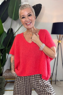 V-Neck Knitted Tank