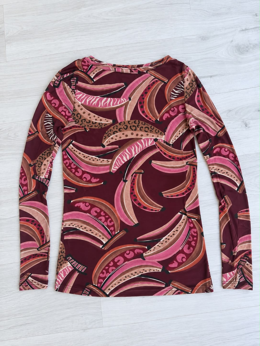 Sheerest Cashmere Mix Knitted Top - Bananas
