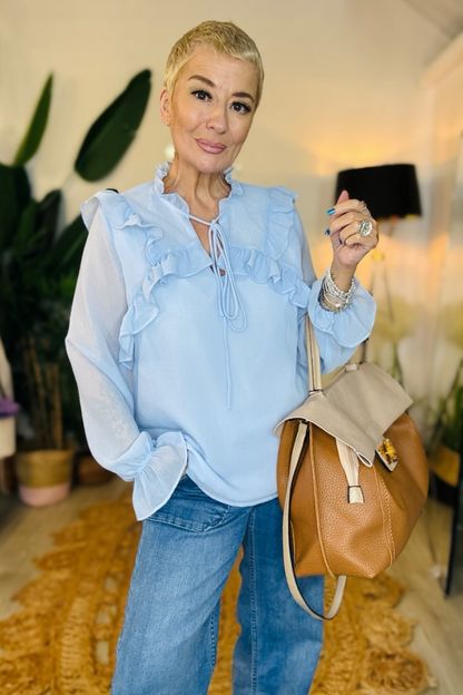 Soft Frill Blouse
