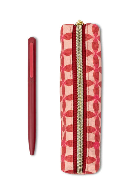 Designworks Ink Pen & Pouch Set - Pinwheel Pink