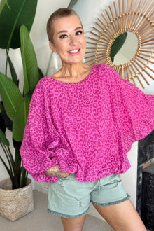 Lola Leopard Print Top